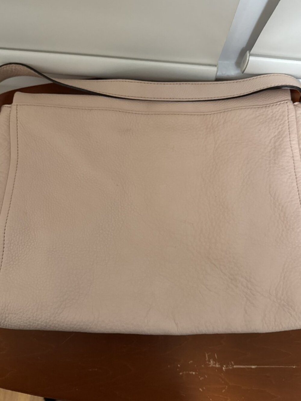 Kate Spade Jackson Street Medium Flap Shoulder Bag Pale Peach Pink? - Picture 13 of 14